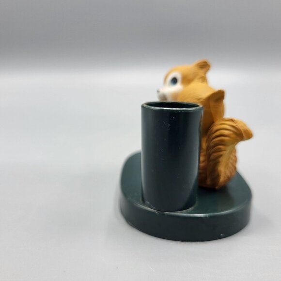 Vintage Kitsch Squirrel Figurine Pen Pencil Toothpick Holder Hong Kong *READ* - Picture 7 of 13